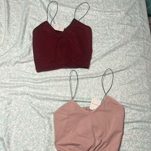 BUNDLE 2 NEW WITH TAGS Intimately Free People Crop Bralettes
